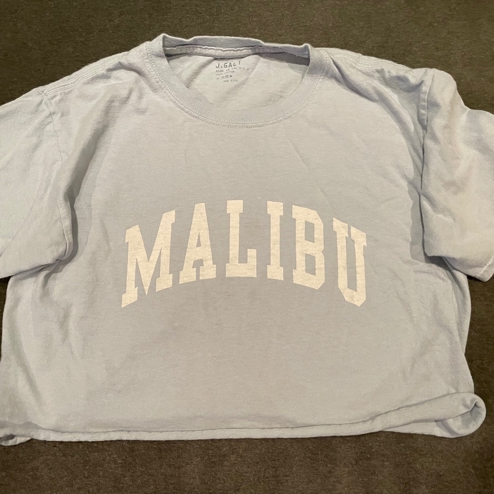 Malibu cropped t